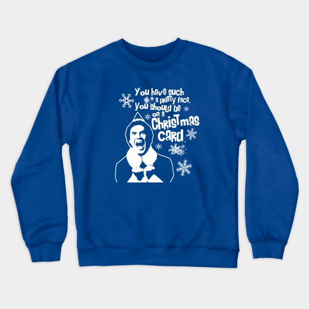 Buddy's Christmas Card Crewneck Sweatshirt by PopCultureShirts